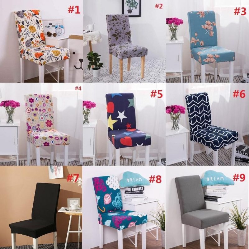 Pattern Stretch Dining Chair Cover