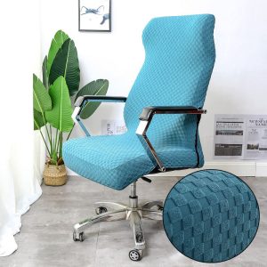 Jacquard Office Chair Cover