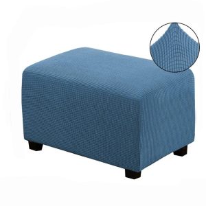 Stretchy Washable Ottoman Cover