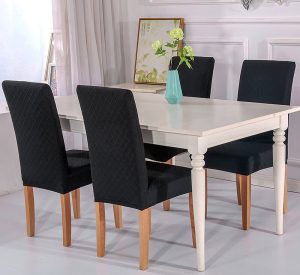 Stretch Diamond Dining Chair Cover