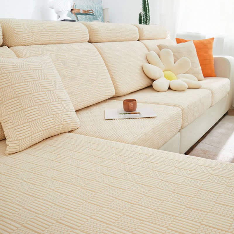Plaid Stripe Magic Sofa Cover