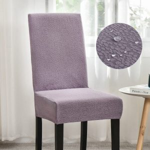 Ice Silk Dining Chair Cover