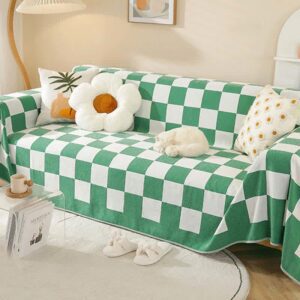 Classic Plaid Reversible Pet Sofa Slipcover