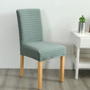 Seersucker Dining Chair Cover