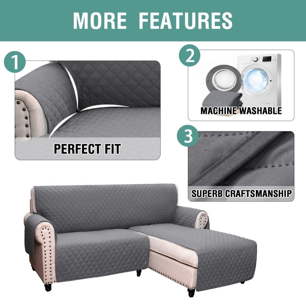 Non-Slip L-shaped Sofa Cover