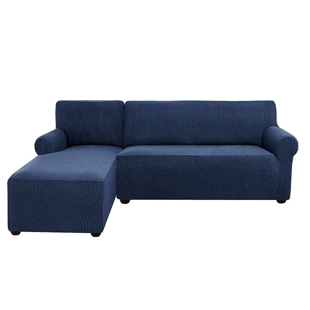 Elaine Plaid L-shaped Sofa Cover