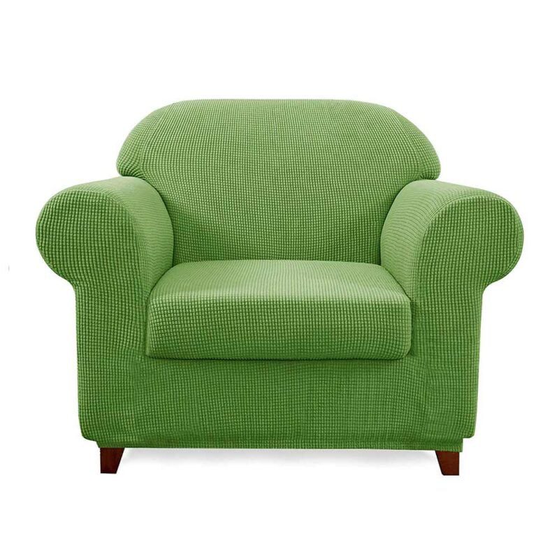 Arnold Plaid Stretch Sofa Slipcover