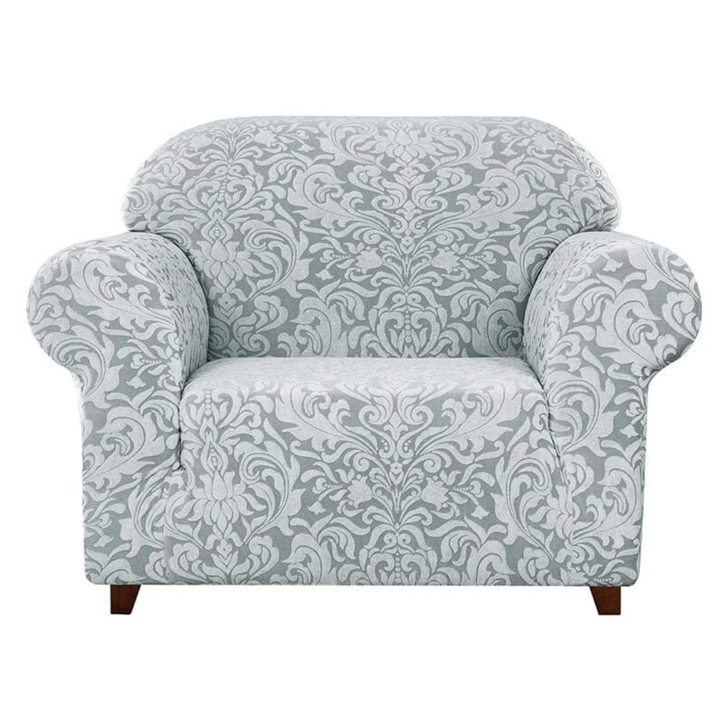 Cilla Jacquard Stretch Sofa Slipcover