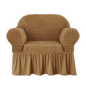 Kourtney Skirt Style Stretch Sofa Slipcover