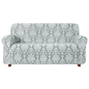 Clive Jacquard Stretch Sofa Slipcover