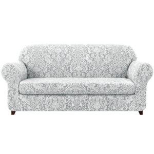 Noam Jacquard Stretch Sofa Slipcover