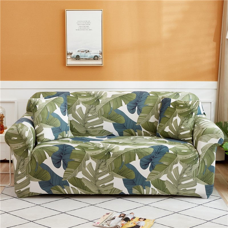 Palm Loveseat Sofa Cover