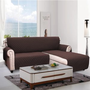 Non-Slip L-Shape Sectional Sofa Cover