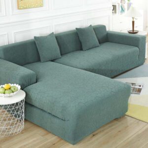 Leaf Pattern Elastic Stretchable Sofa Cover
