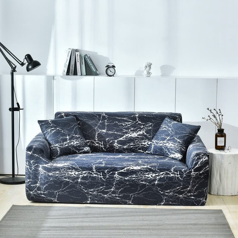 Marble Loveseat Sofa Cover