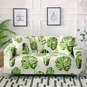 Palm Leaf Loveseat Sofa Cover