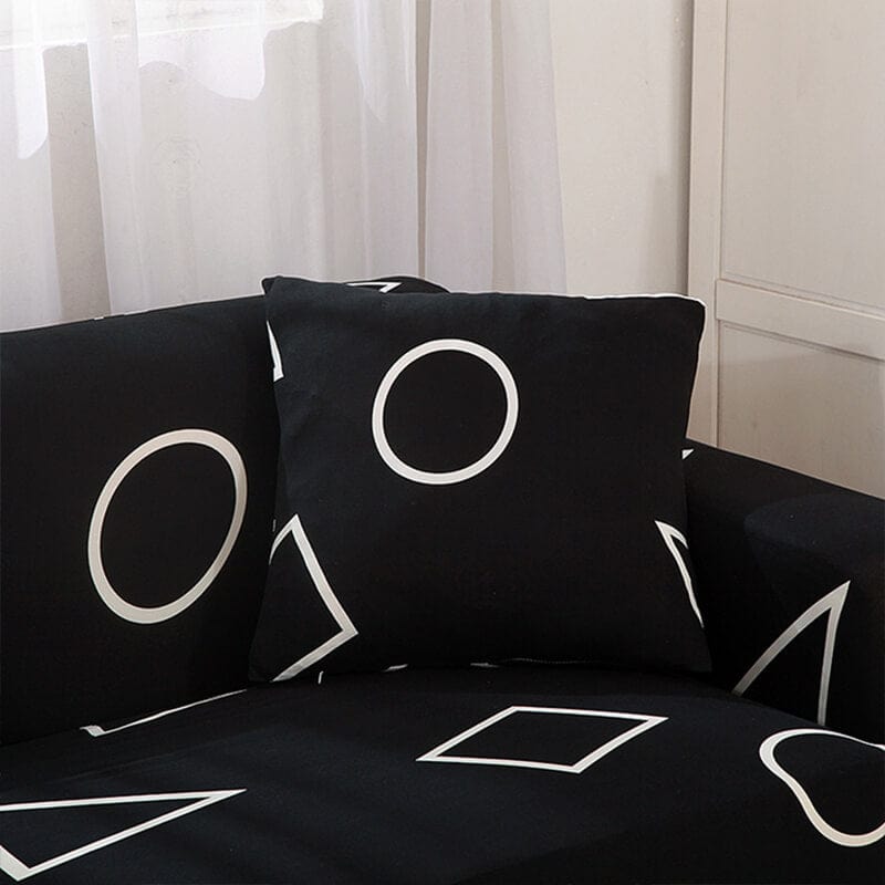Rhombus L-shaped Sofa Covers