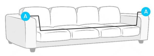 Paula Rhombus Stretch Sofa Slipcover
