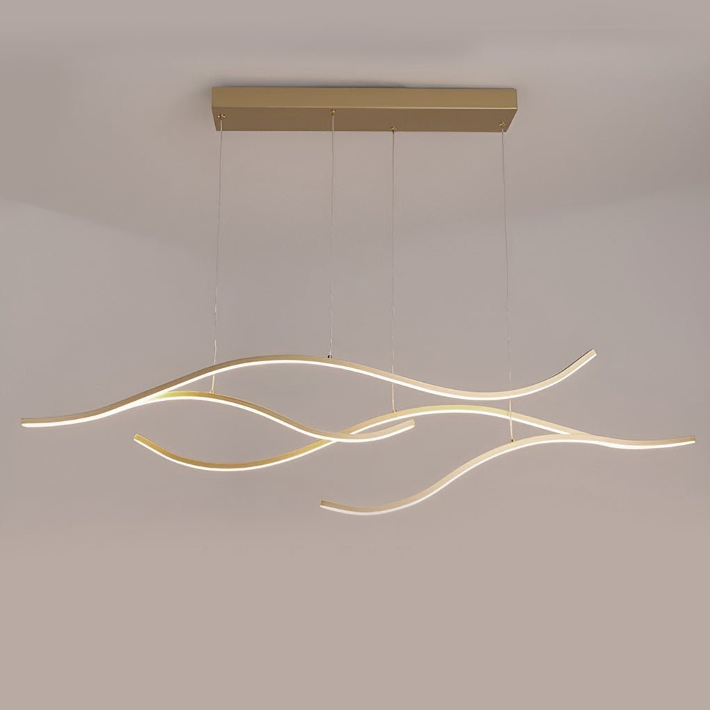 modern-waves-shaped-island-chandelier-dining-roomdazuma-610573