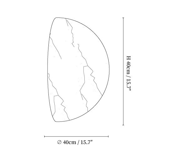 Lunar Glow Wall Lamp