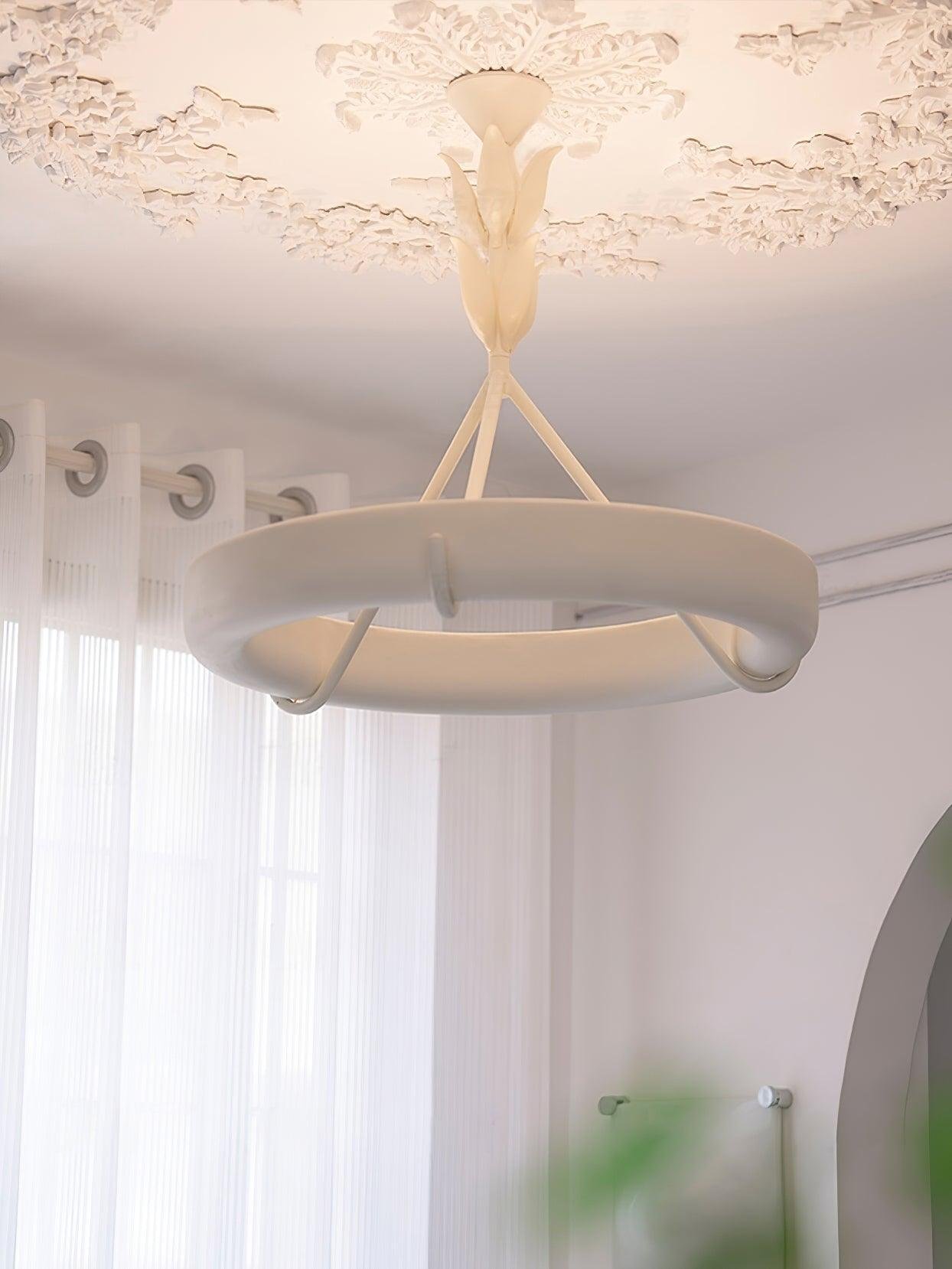 Alta Plaster Chandelier