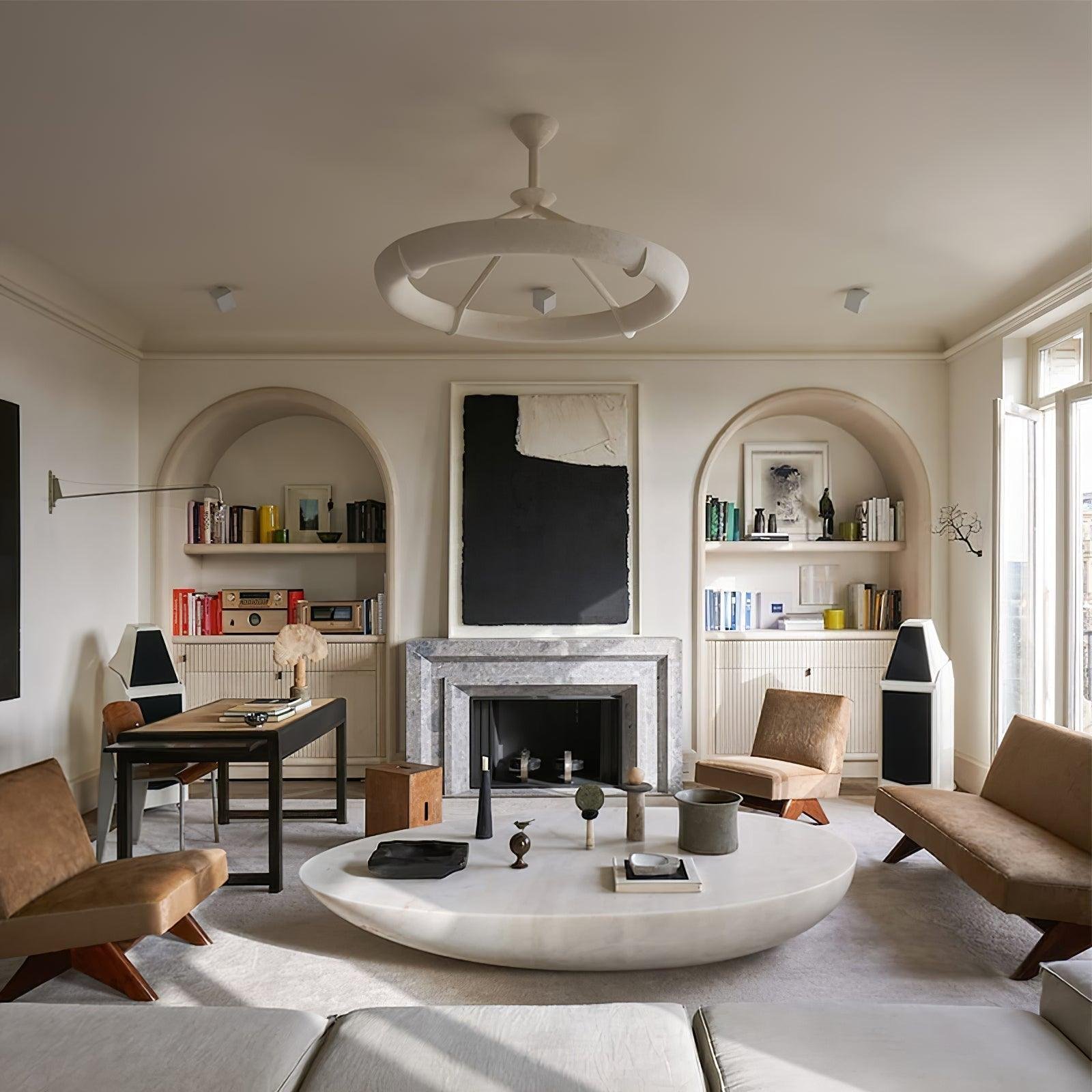 Alta Plaster Chandelier