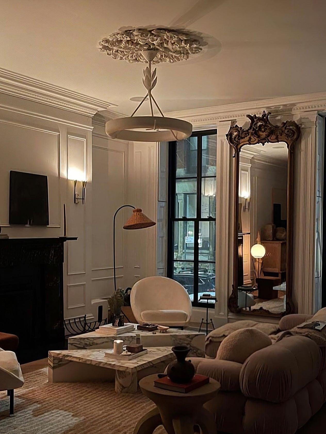 Alta Plaster Chandelier