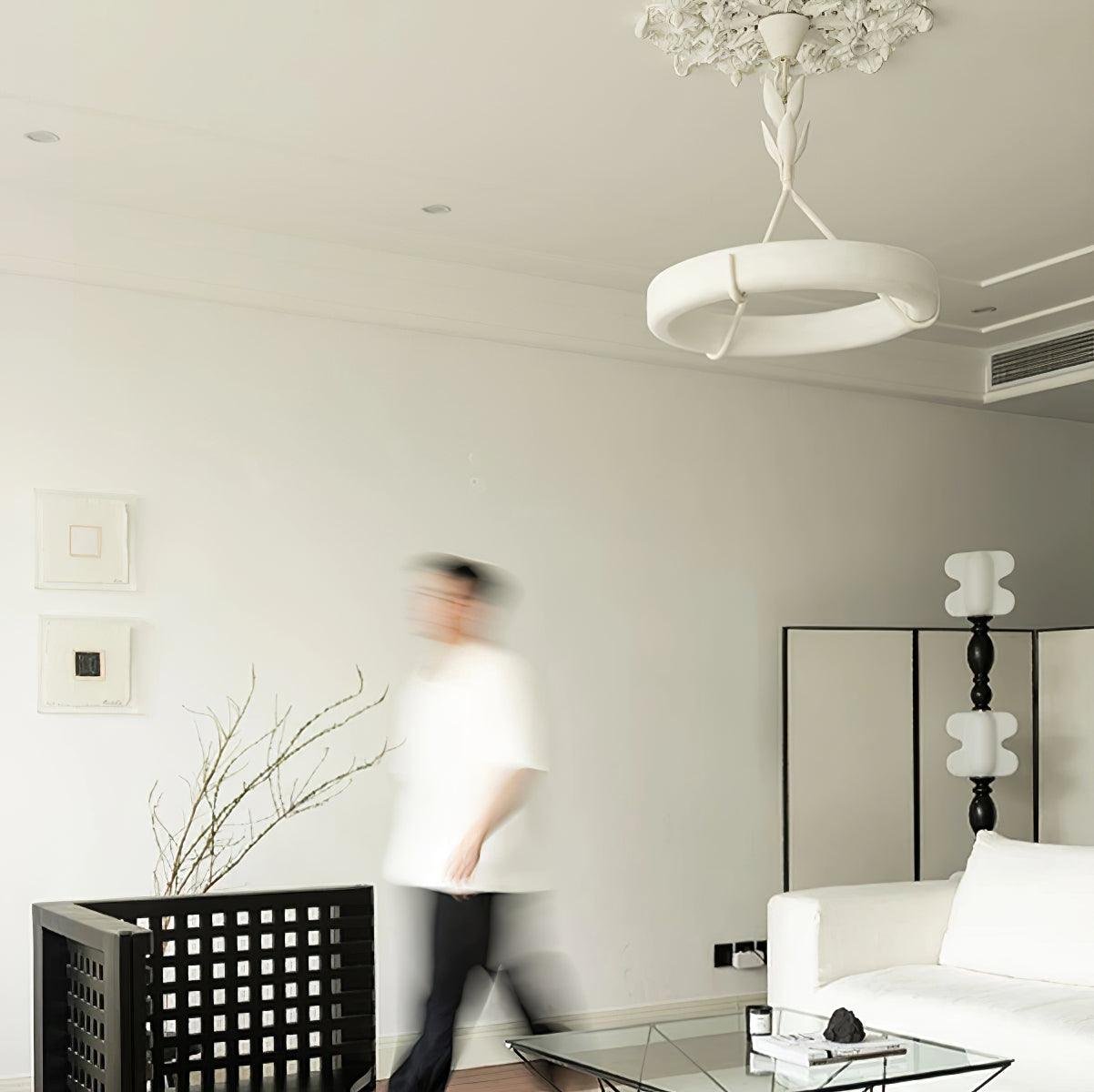 Alta Plaster Chandelier