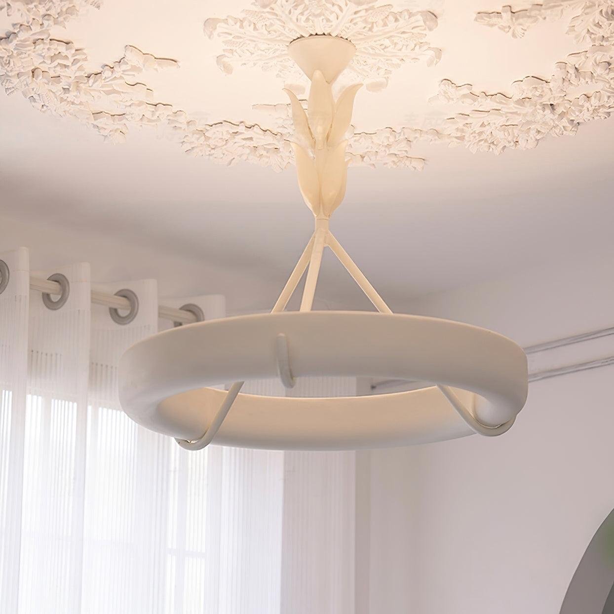 Alta Plaster Chandelier