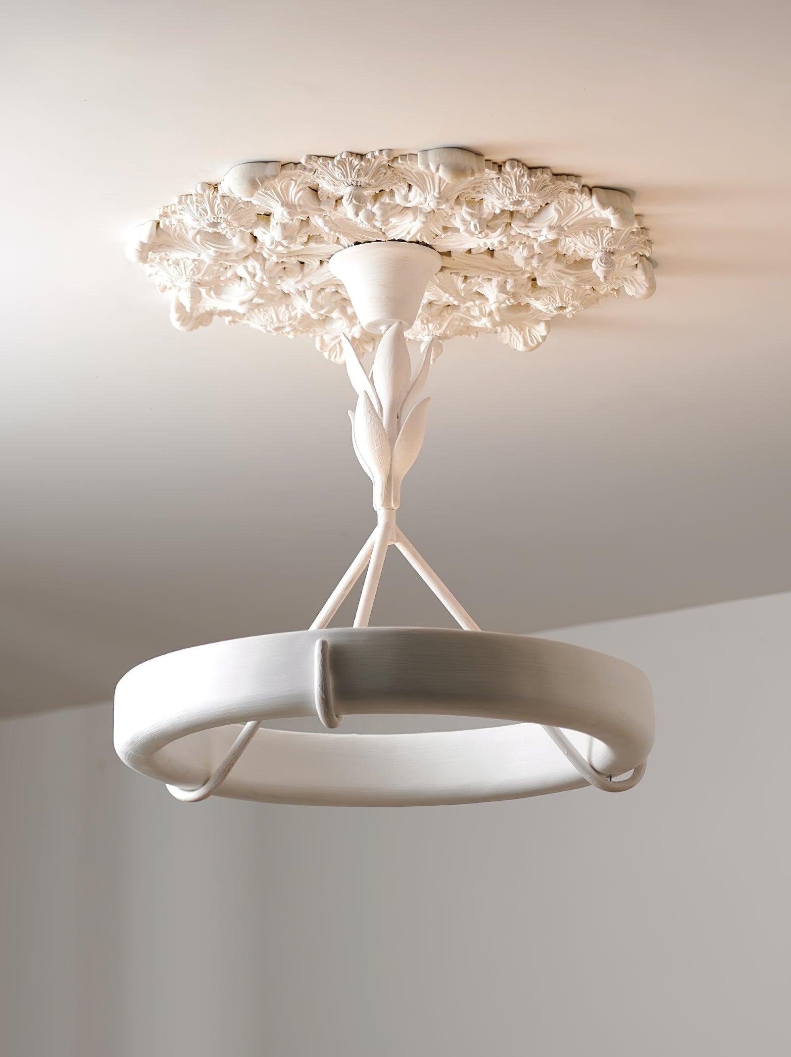 Alta Plaster Chandelier