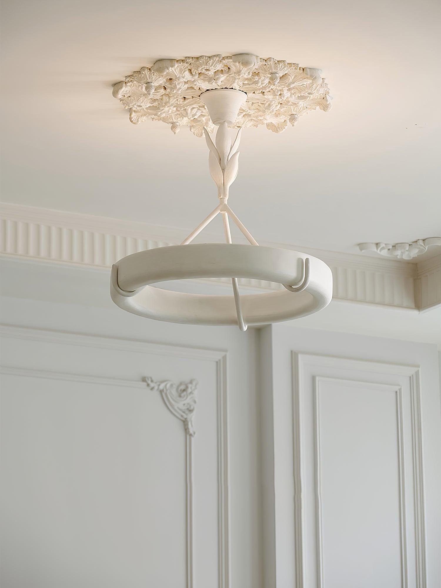 Alta Plaster Chandelier