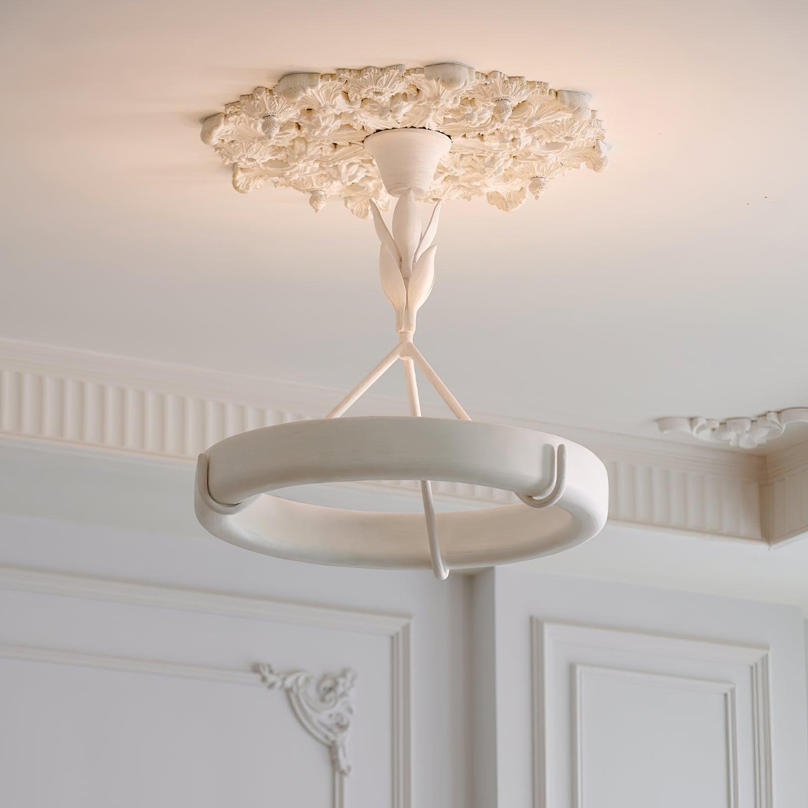 Alta Plaster Chandelier