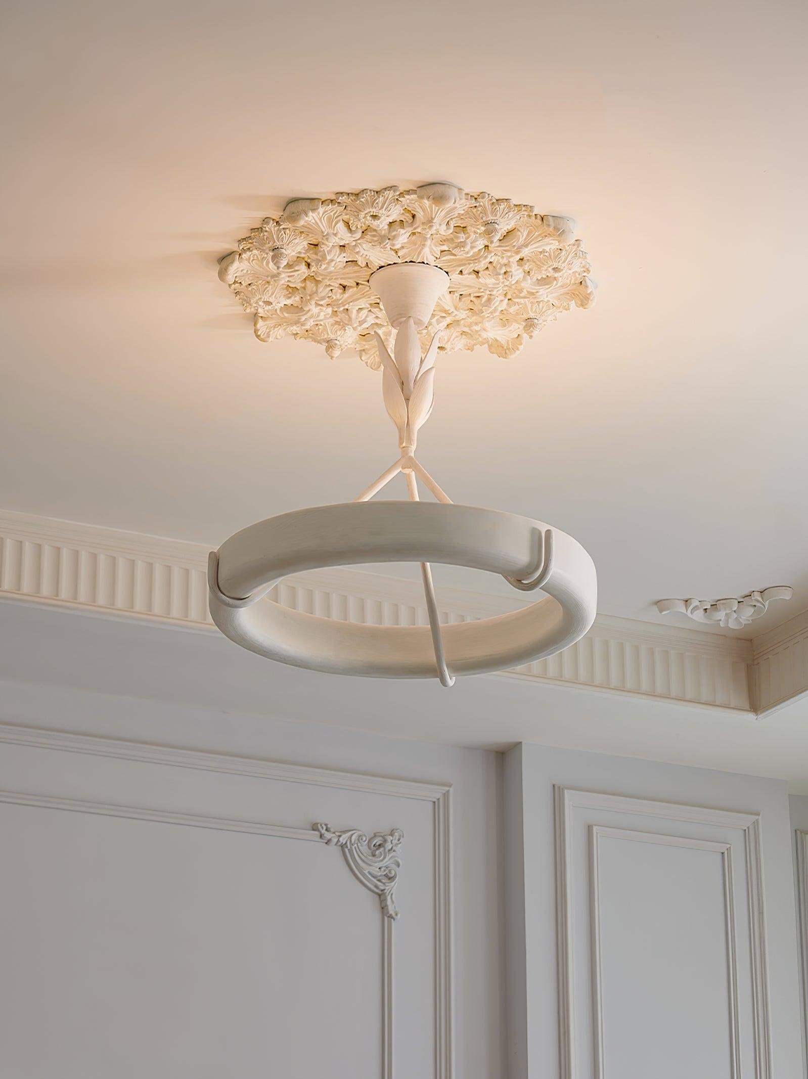 Alta Plaster Chandelier