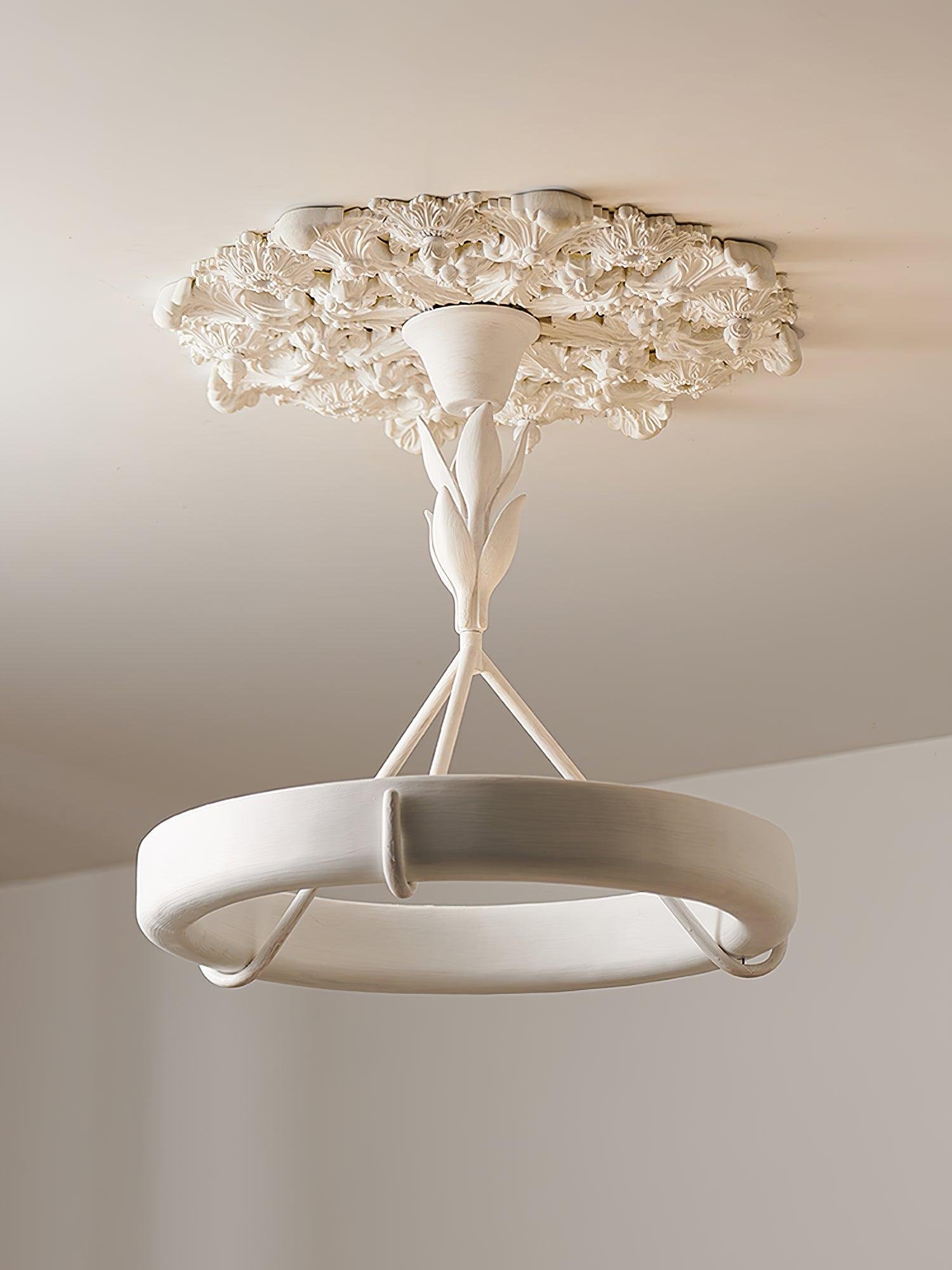 Alta Plaster Chandelier