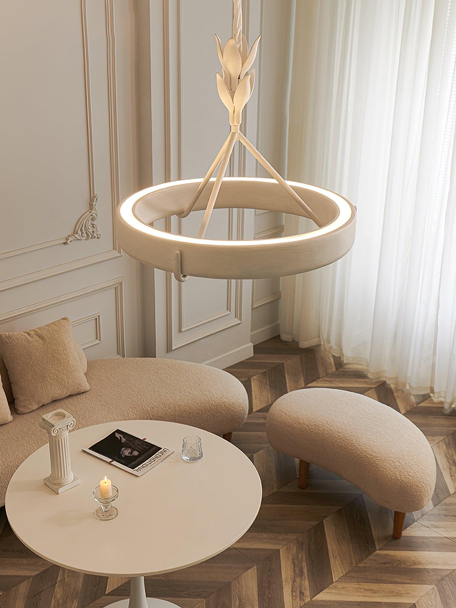 Alta Plaster Chandelier