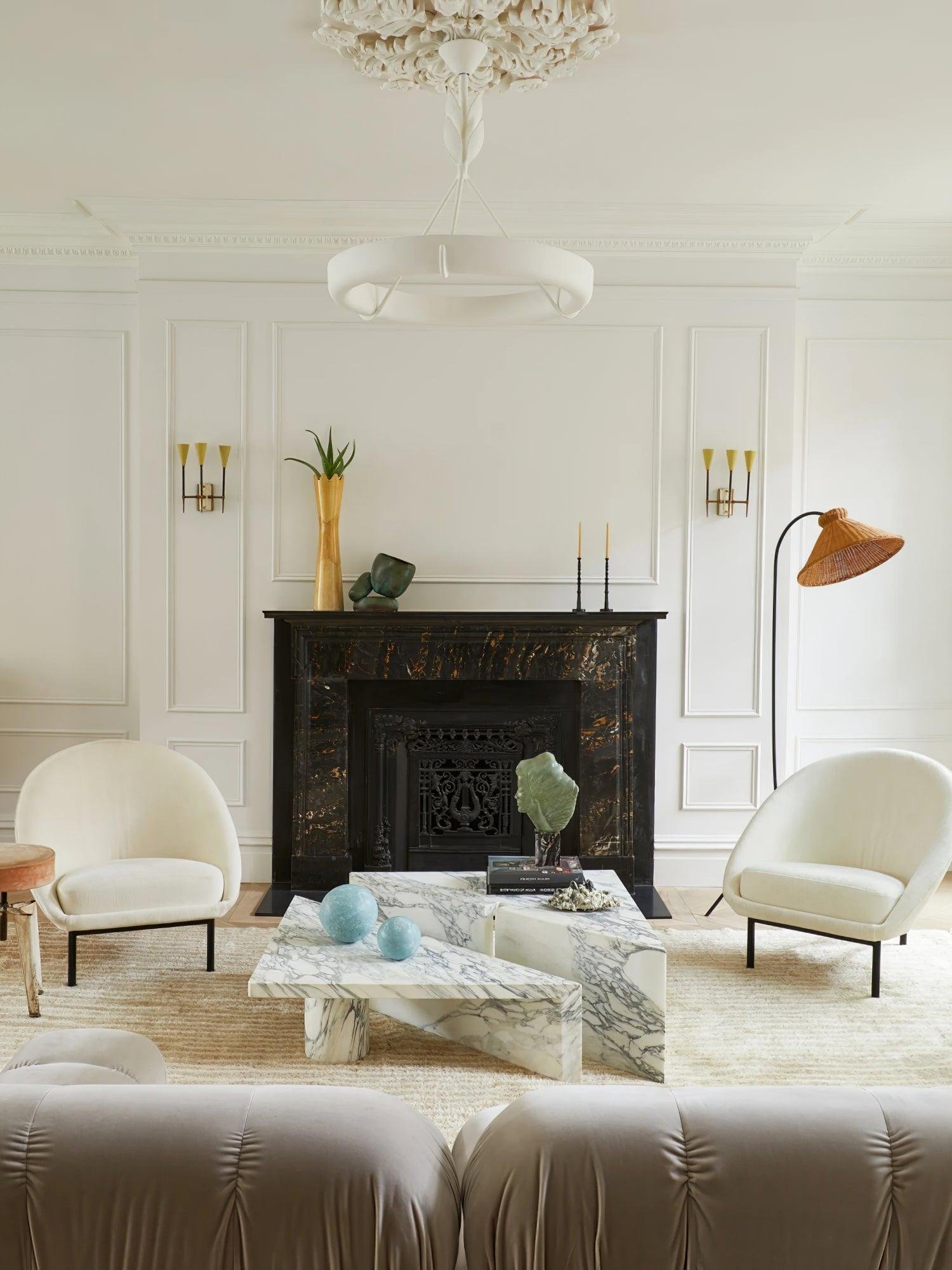 Alta Plaster Chandelier