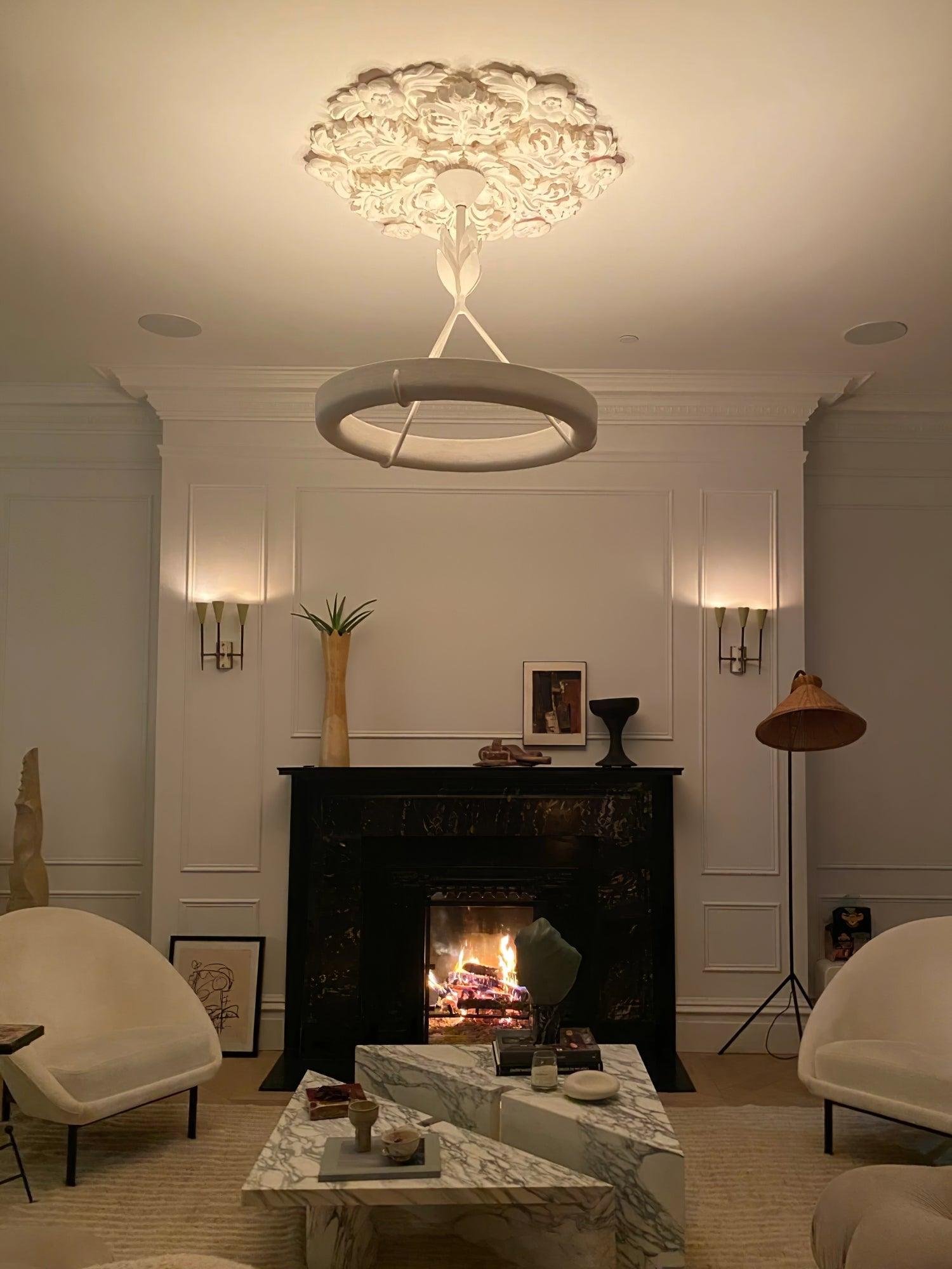 Alta Plaster Chandelier