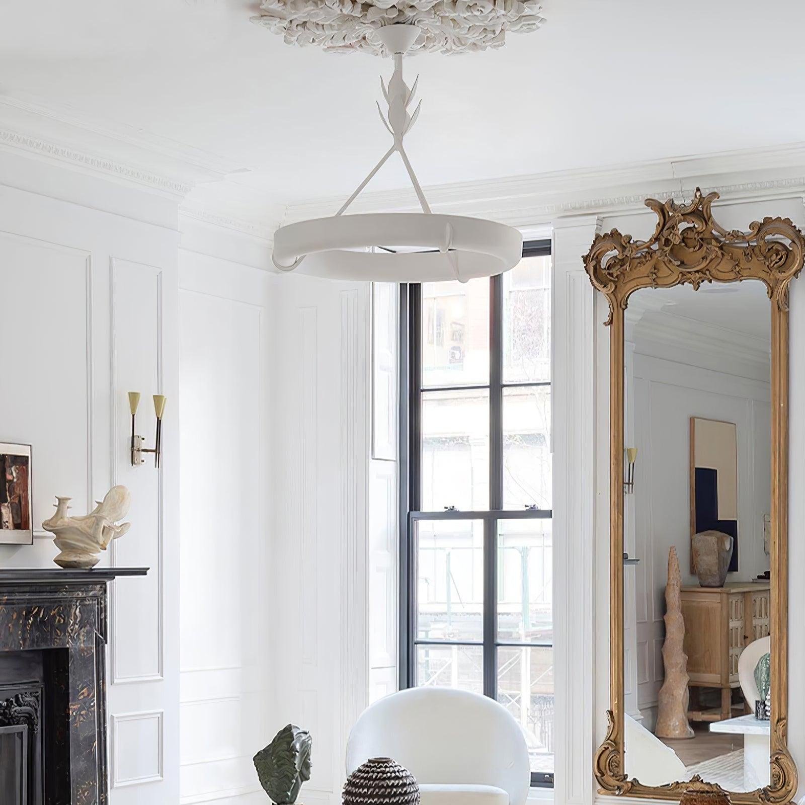 Alta Plaster Chandelier
