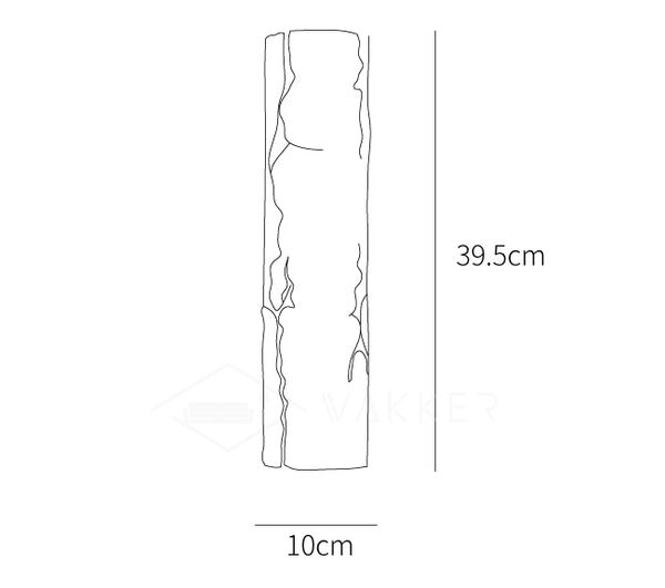 Broken Bark Wall Light Model A