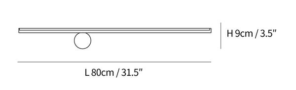 Coordinates Wall Lamp Dimensions