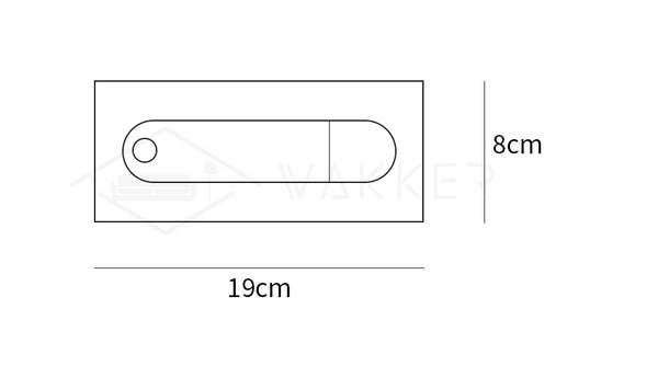 Modern LED bedside light