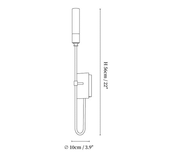 Double Arrow Wall Sconce