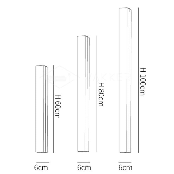 Emerson Wall Lamp Dimensions Diagram