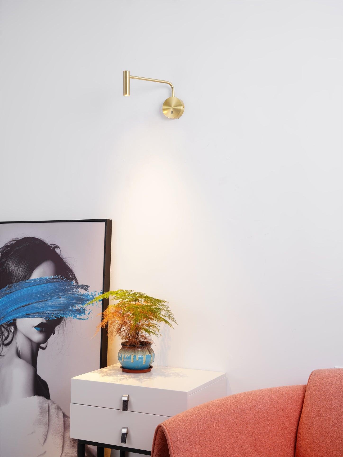 Minimalist Disc Led Wall Sconce