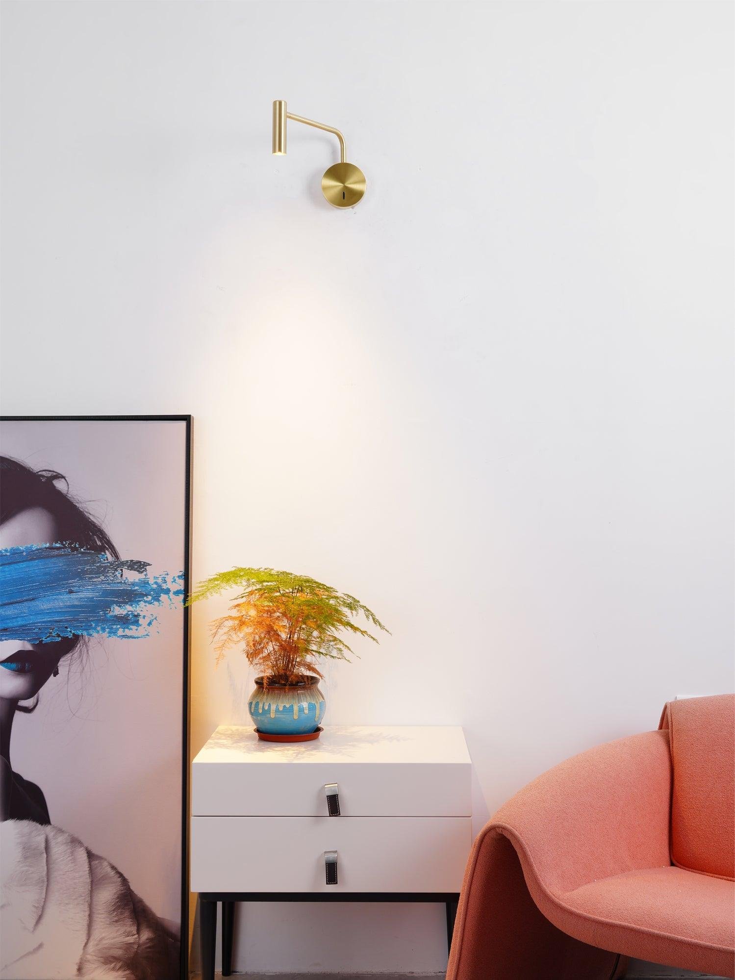 Minimalist Disc Led Wall Sconce