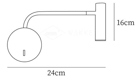 Minimalist Disc LED Wall Sconce