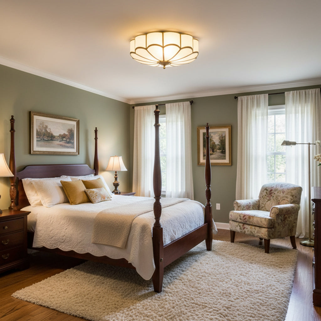 flower-shape-glass-ceiling-lamp