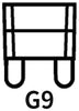 G9 bulb base type