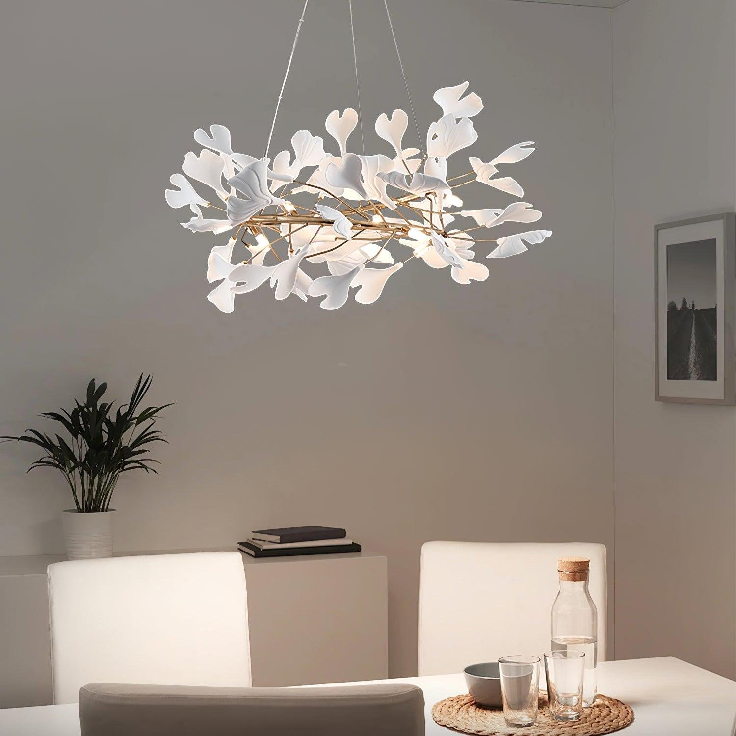 Gingko Round Chandelier U