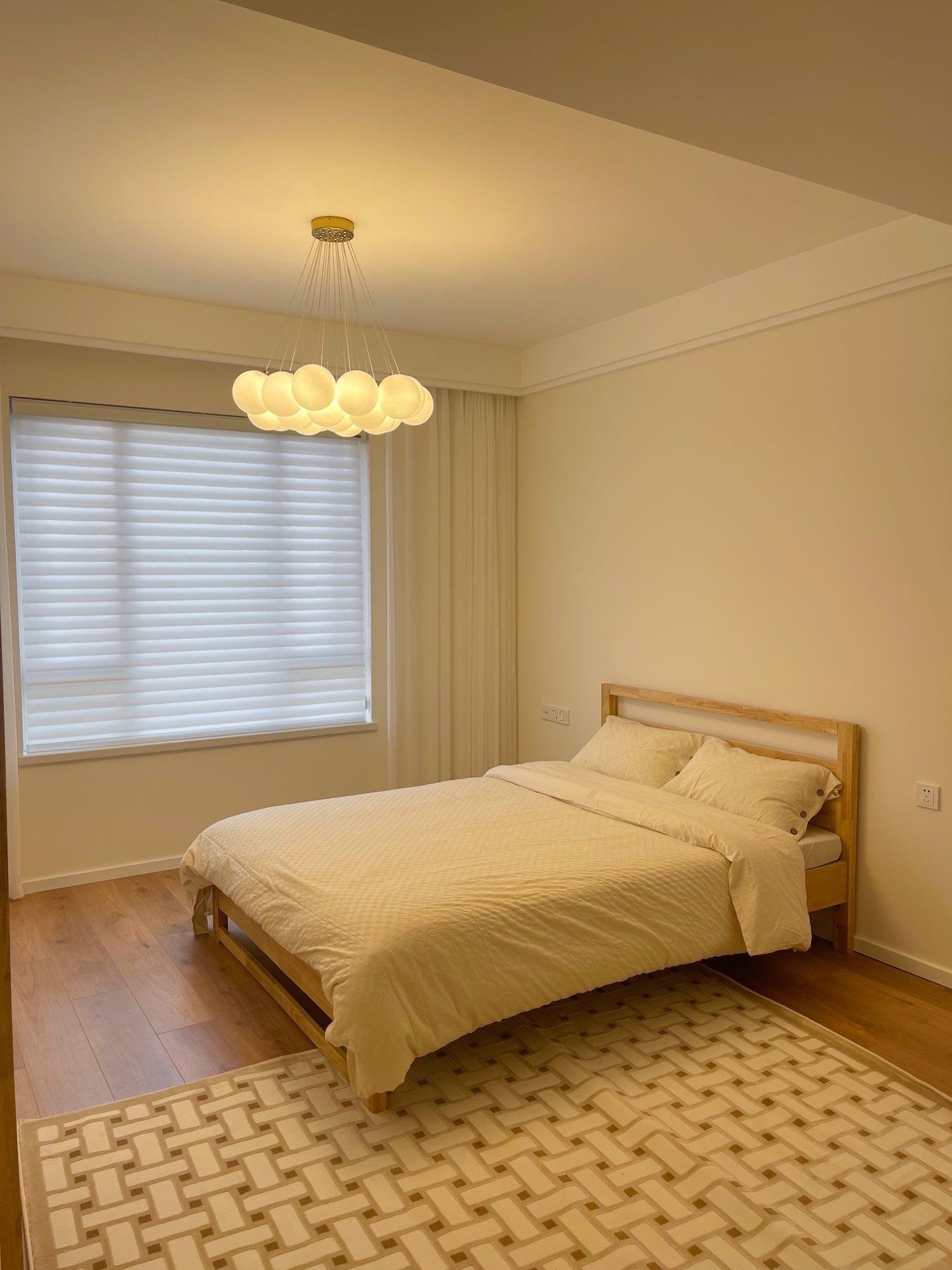 Glass Cluster Chandelier